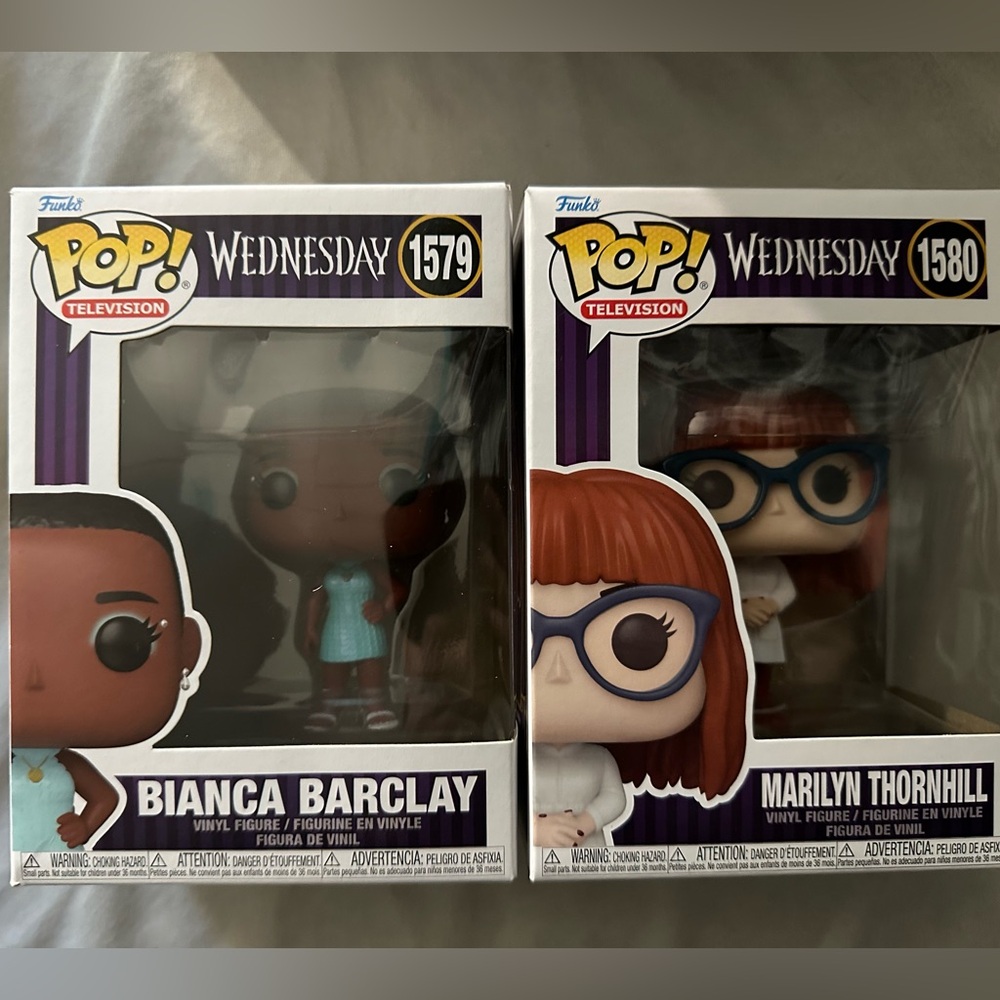 Wednesday Funko pops